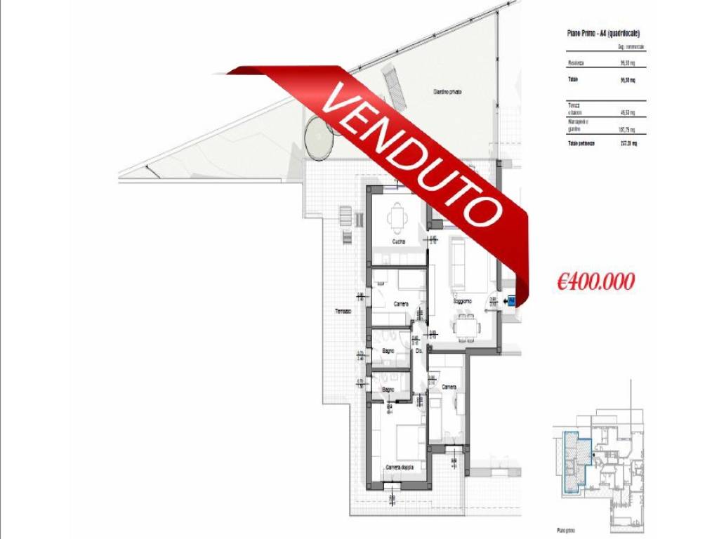 appartamento in vendita a Lipomo