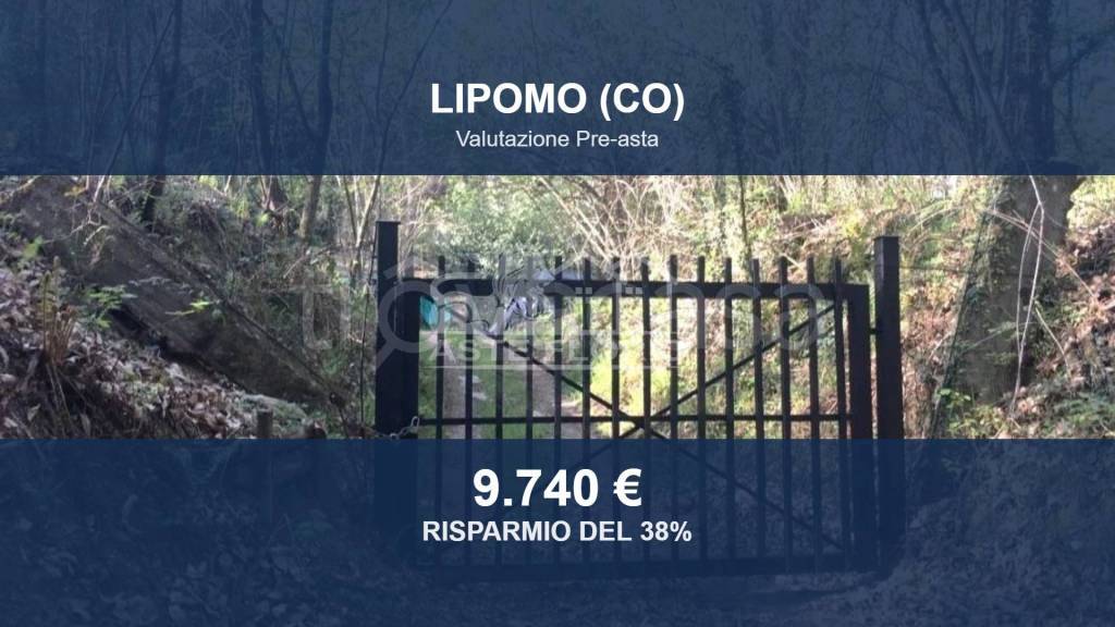 terreno edificabile in vendita a Lipomo
