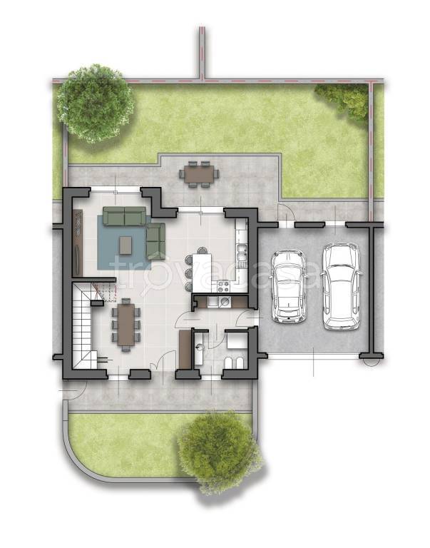 casa indipendente in vendita a Locate Varesino