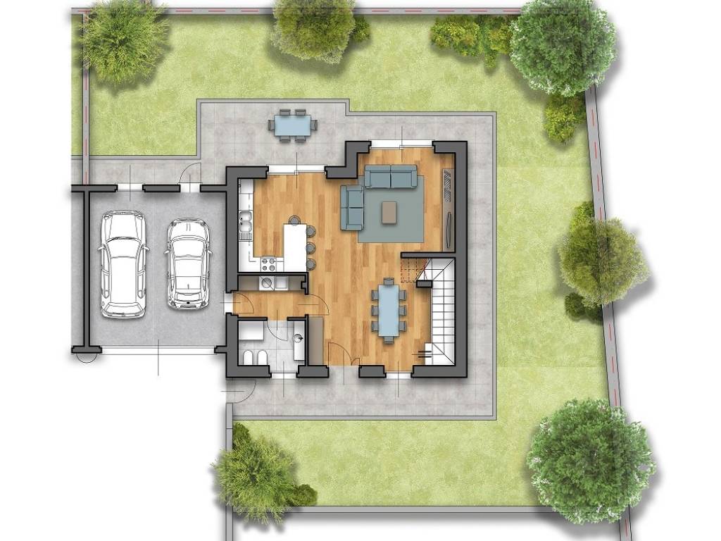 casa indipendente in vendita a Locate Varesino