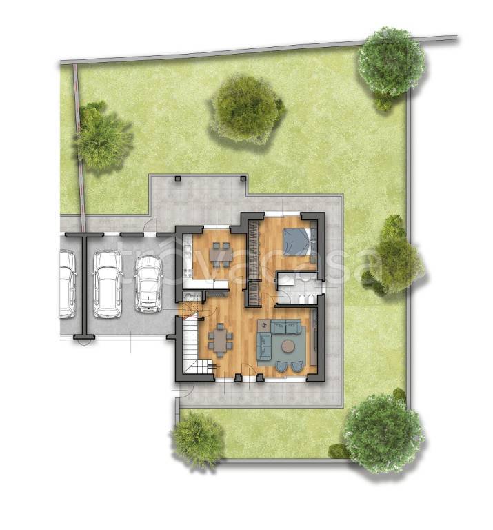 casa indipendente in vendita a Locate Varesino