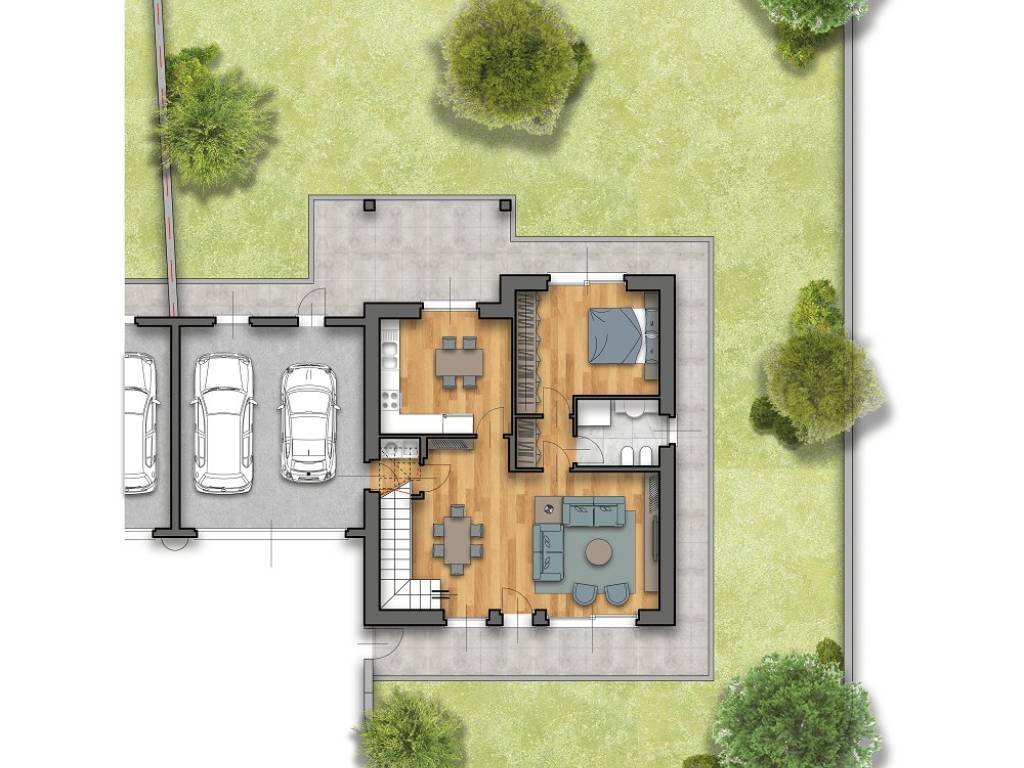 casa indipendente in vendita a Locate Varesino