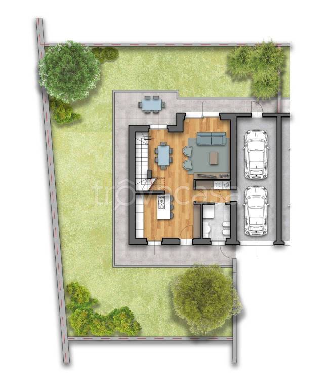 casa indipendente in vendita a Locate Varesino