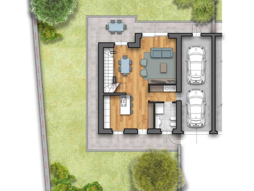 casa indipendente in vendita a Locate Varesino