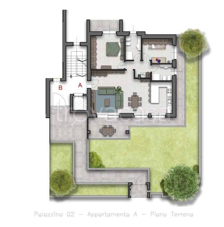 appartamento in vendita a Locate Varesino