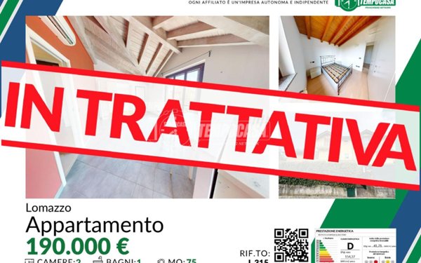 appartamento in vendita a Lomazzo