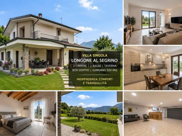 casa indipendente in vendita a Longone al Segrino in zona Morchiuso