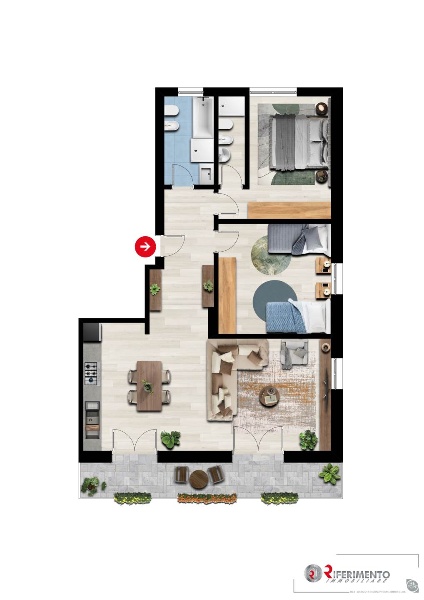 appartamento in vendita a Lurago d'Erba