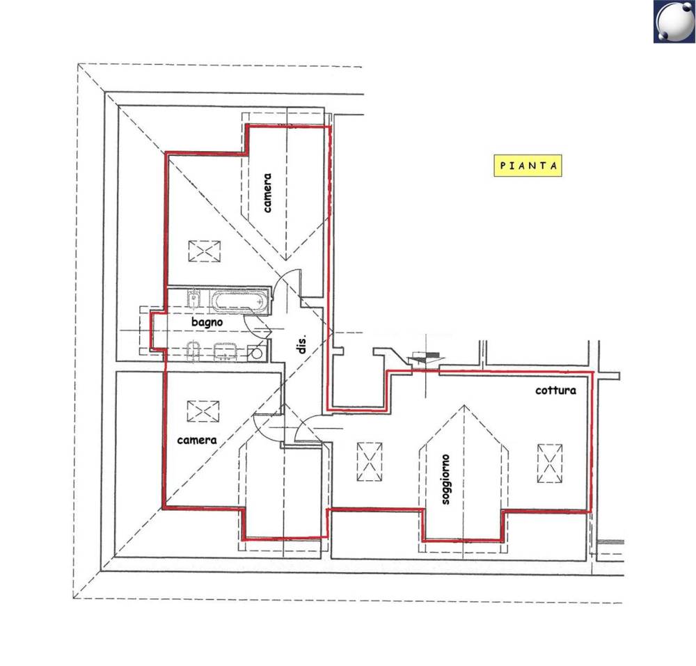 appartamento in vendita a Merone