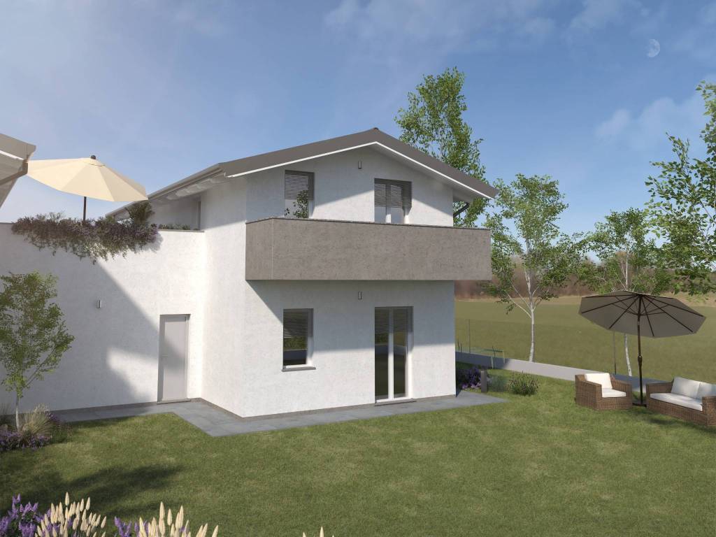 casa indipendente in vendita a Montano Lucino in zona Montano