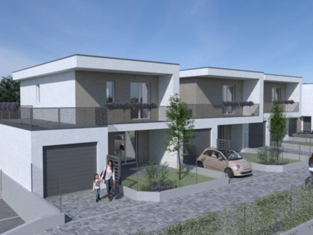 casa indipendente in vendita a Montano Lucino in zona Montano