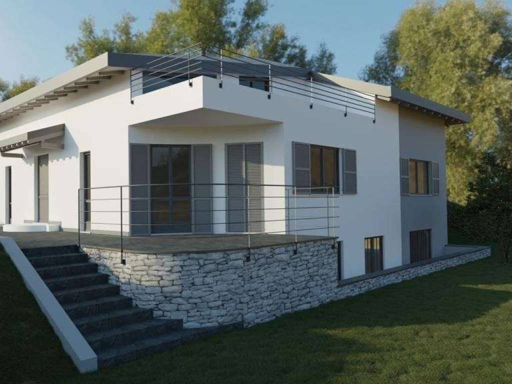 casa indipendente in vendita a Montano Lucino in zona Montano