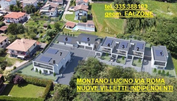 casa indipendente in vendita a Montano Lucino in zona Montano