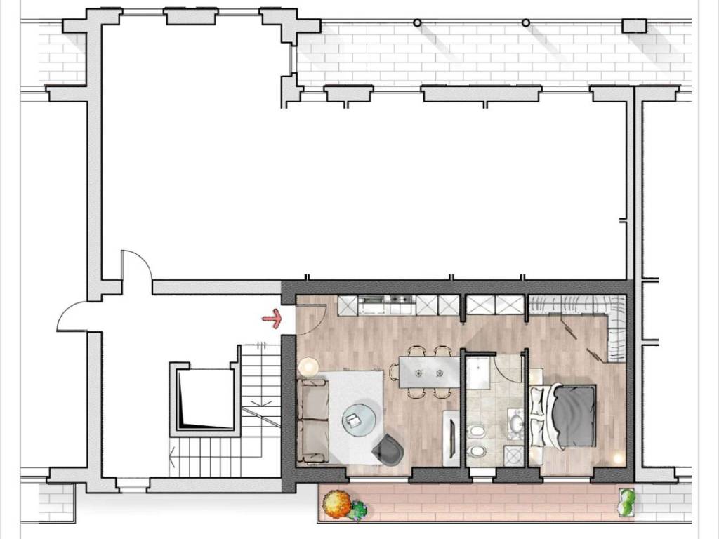 appartamento in vendita ad Orsenigo
