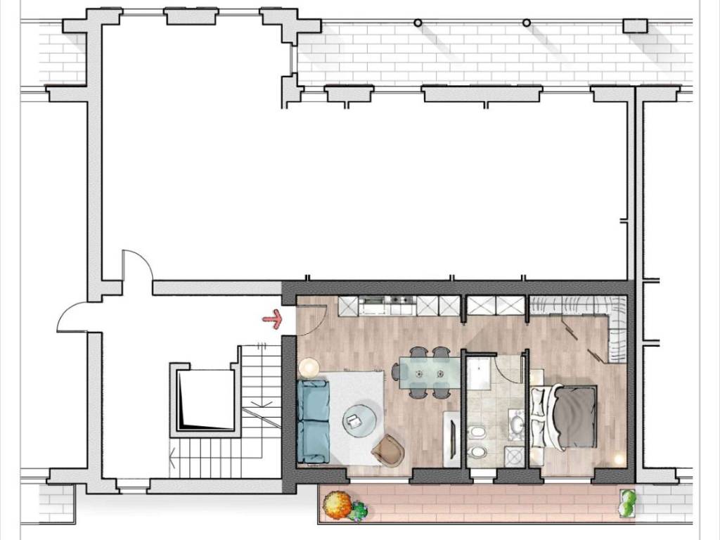 appartamento in vendita ad Orsenigo