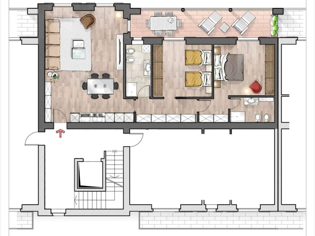 appartamento in vendita ad Orsenigo