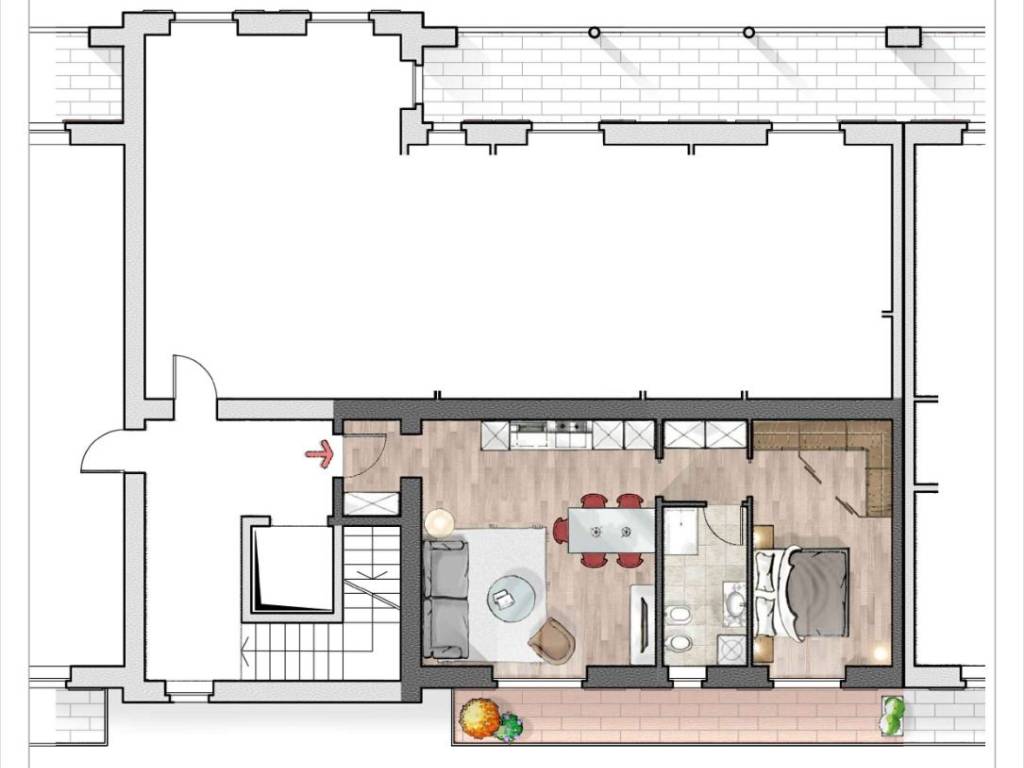 appartamento in vendita ad Orsenigo