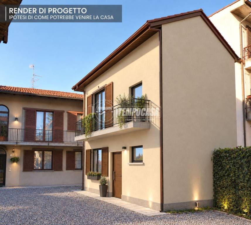 casa indipendente in vendita a Rovellasca in zona Manera