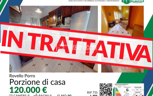 appartamento in vendita a Rovello Porro