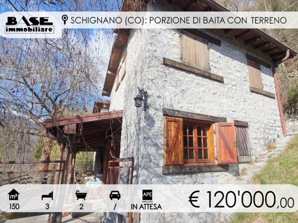 casa indipendente in vendita a Schignano in zona Occagno