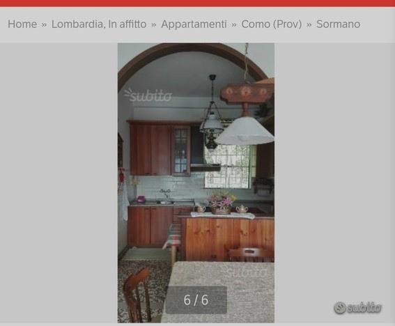 appartamento in vendita a Sormano