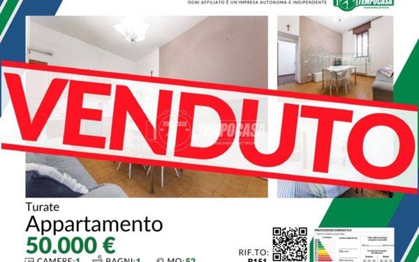 appartamento in vendita a Turate