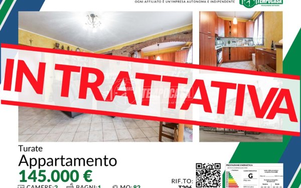 appartamento in vendita a Turate