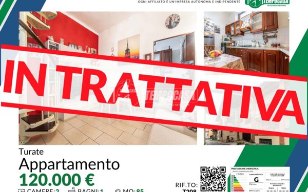 appartamento in vendita a Turate