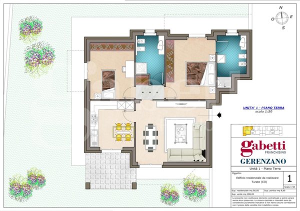 appartamento in vendita a Turate