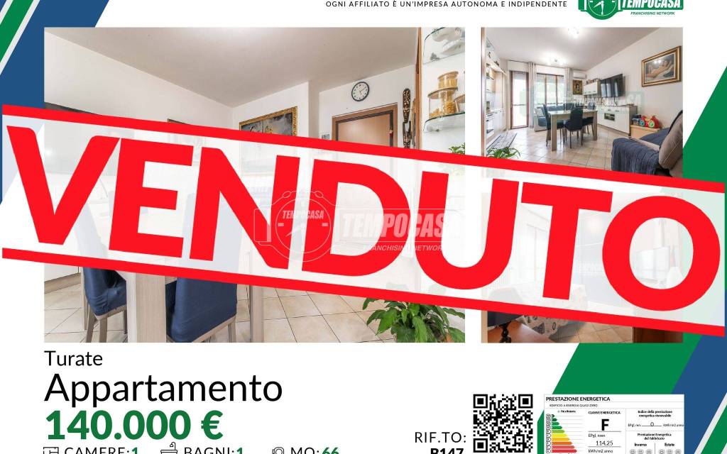 appartamento in vendita a Turate