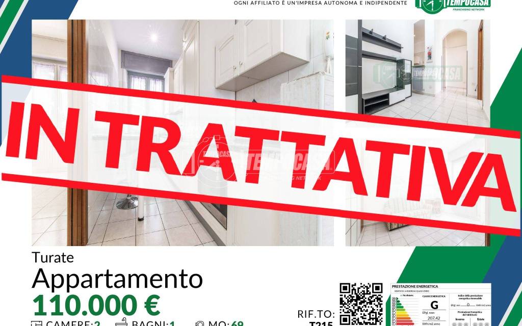 appartamento in vendita a Turate