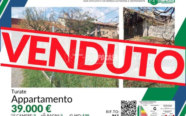 appartamento in vendita a Turate