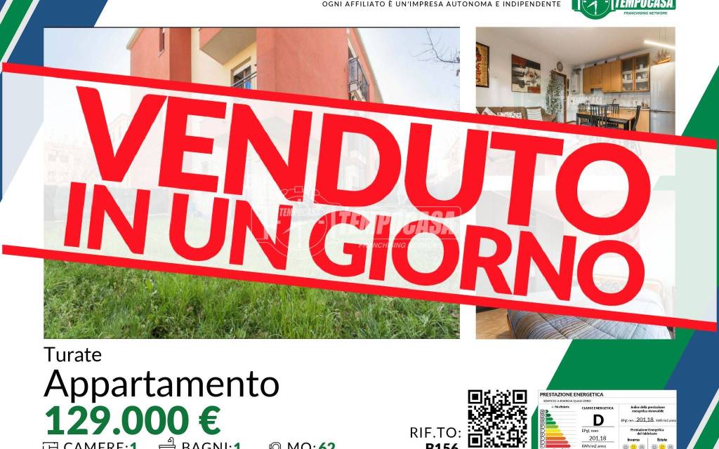 appartamento in vendita a Turate