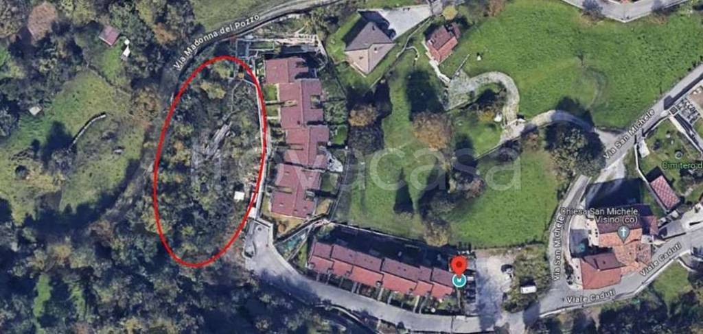 terreno edificabile in vendita a Valbrona in zona Visino