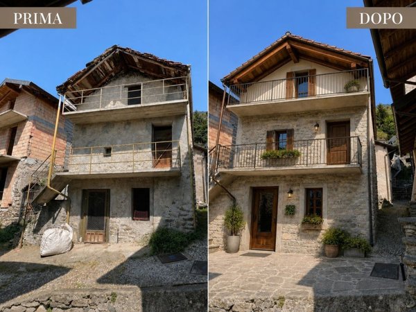appartamento in vendita a Vercana in zona Arbosto