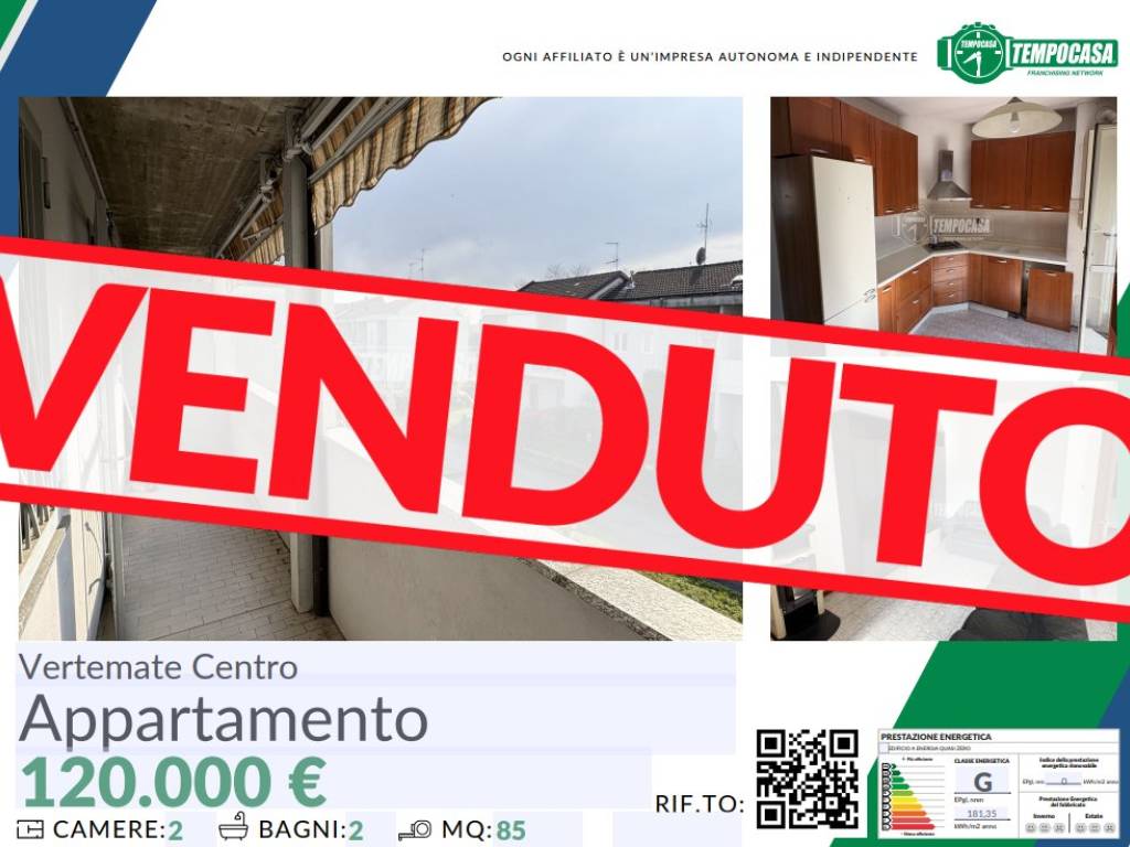appartamento in vendita a Vertemate con Minoprio