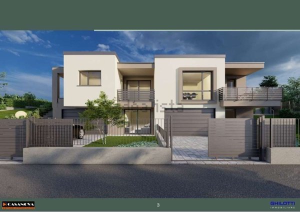 casa indipendente in vendita a Villa Guardia in zona Maccio