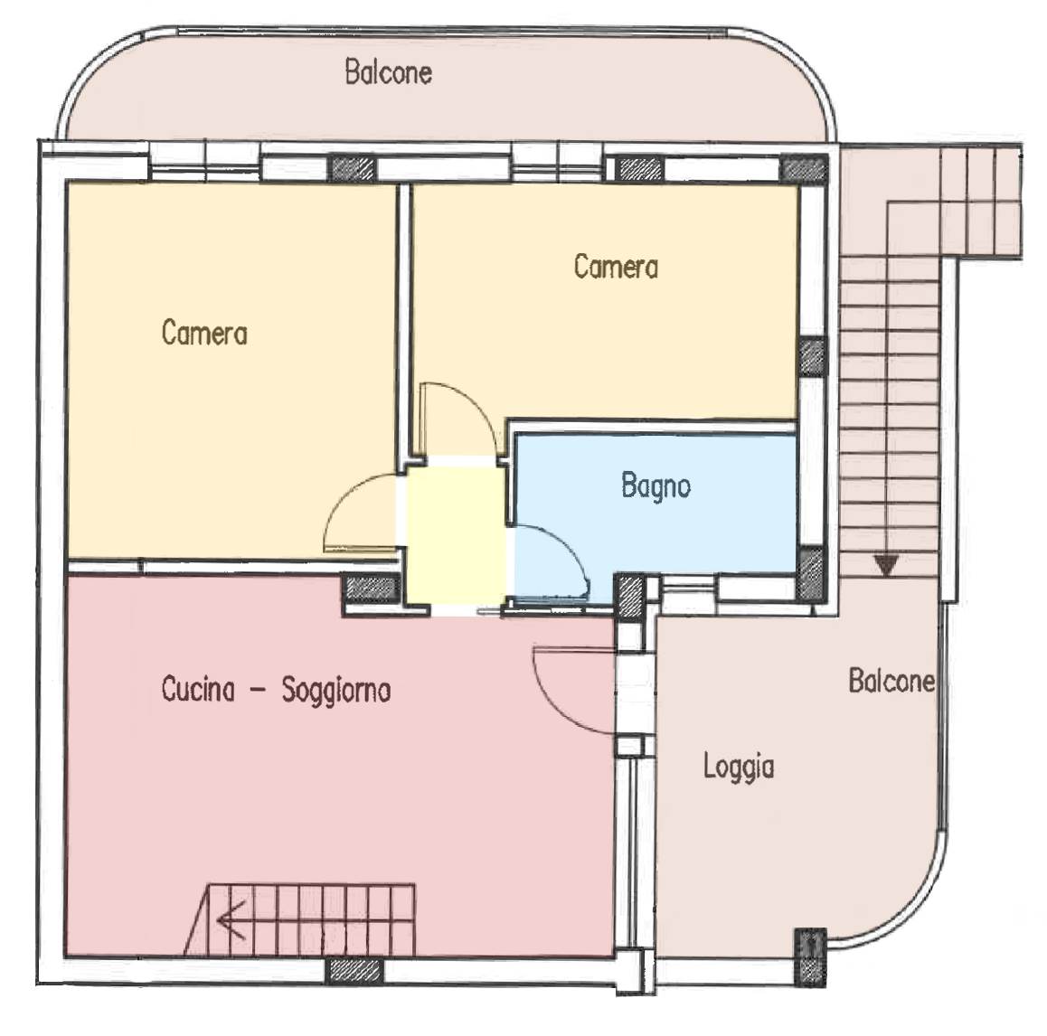 appartamento in vendita a Bellagio in zona San Giovanni