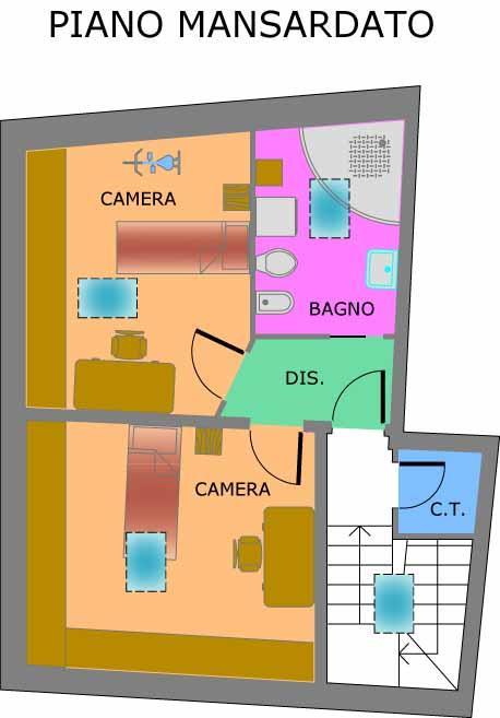mansarda in vendita a Solbiate con Cagno