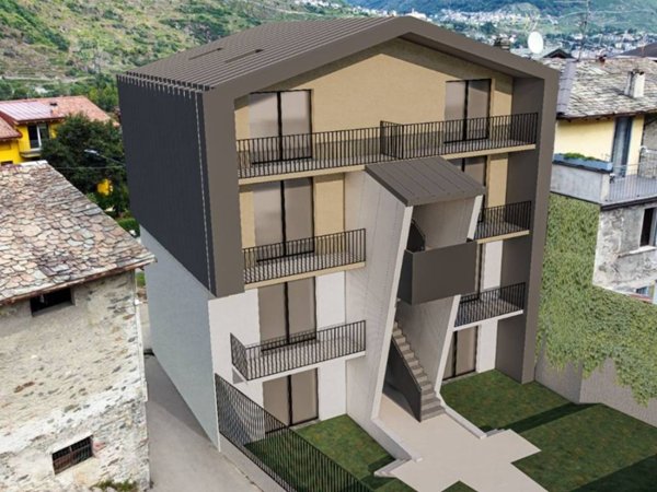 appartamento in vendita ad Albosaggia in zona Moia