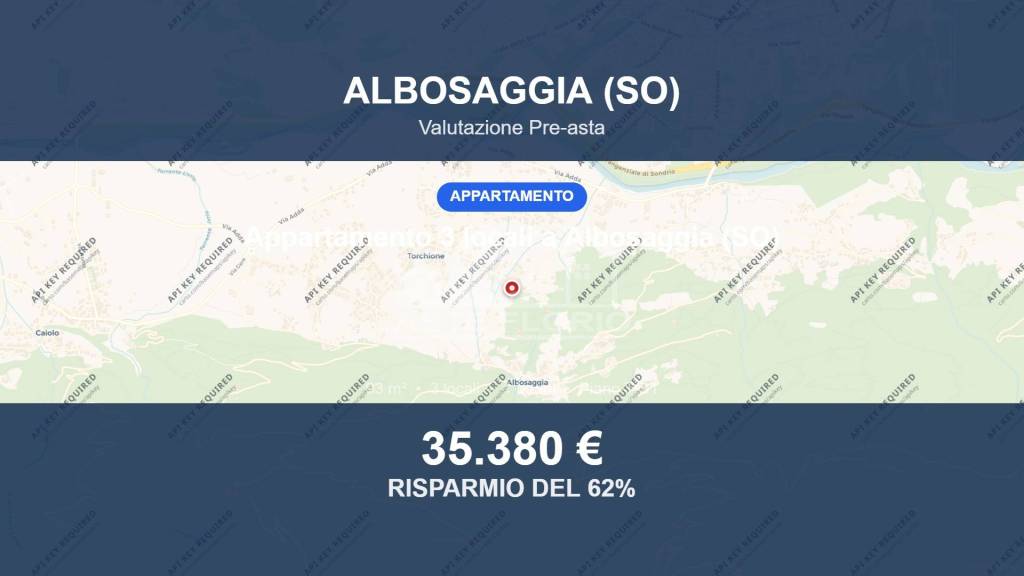 appartamento in vendita ad Albosaggia in zona Moia