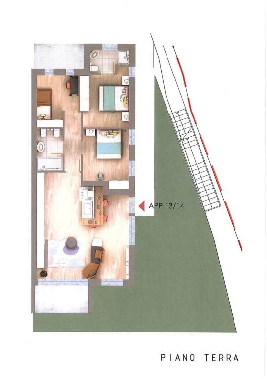 appartamento in vendita ad Aprica