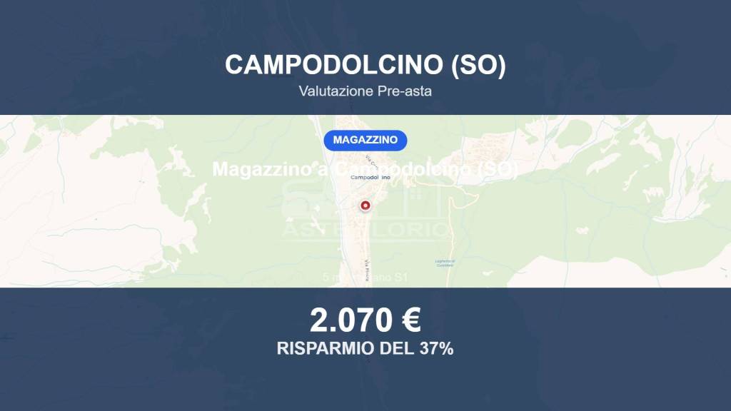 locale commerciale in vendita a Campodolcino