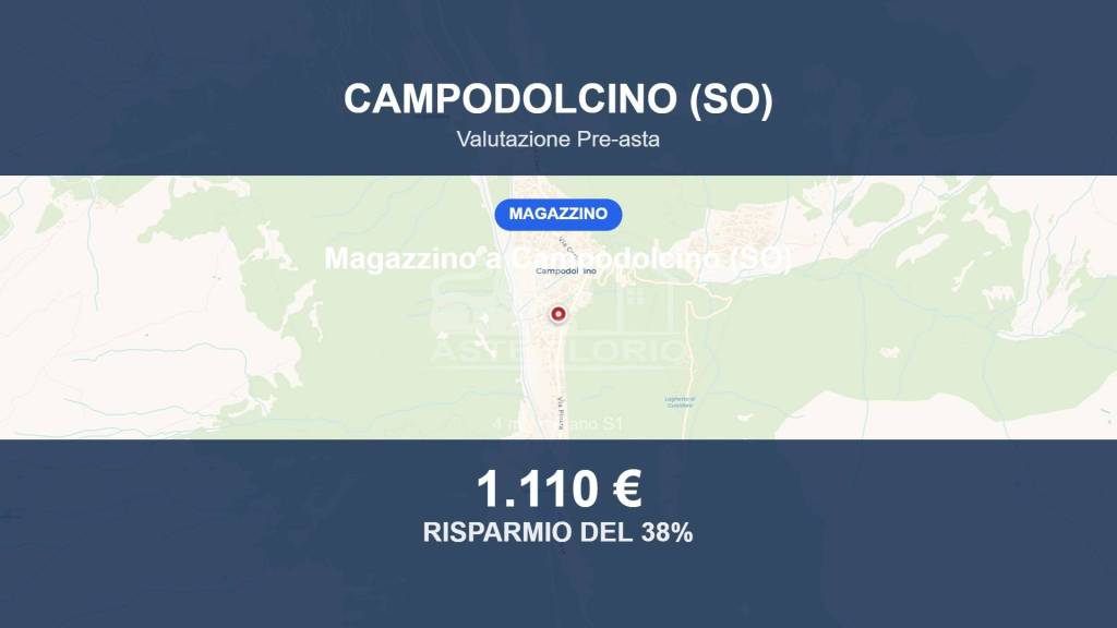 locale commerciale in vendita a Campodolcino