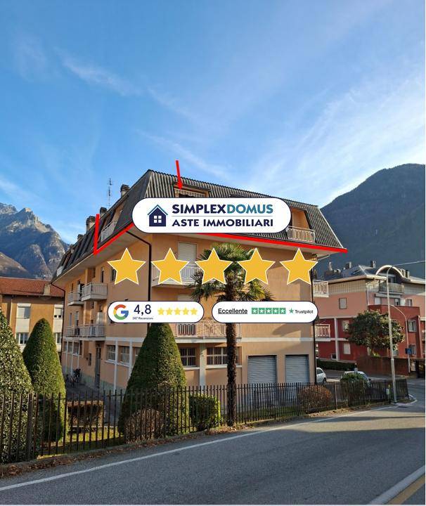 appartamento in vendita a Chiavenna in zona Bette