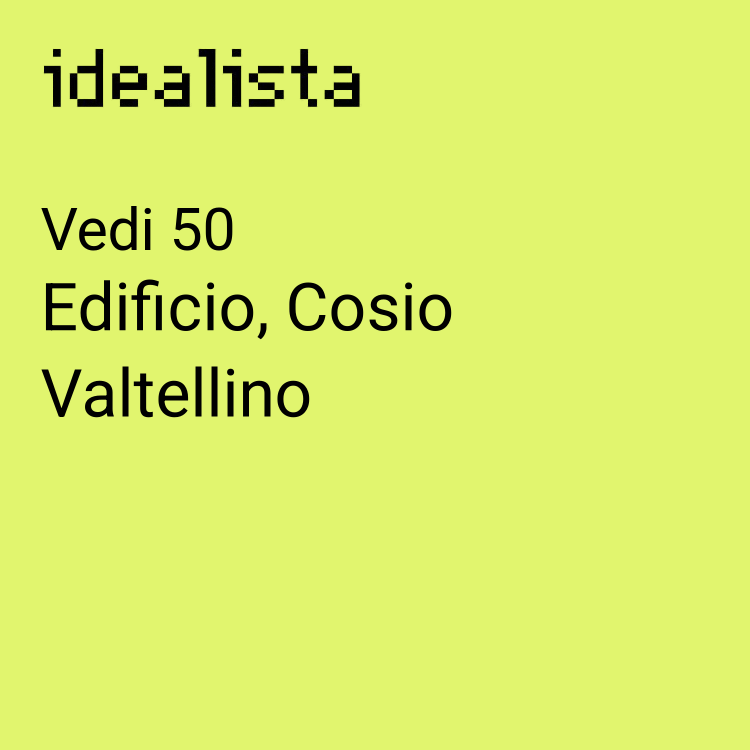 appartamento in vendita a Cosio Valtellino