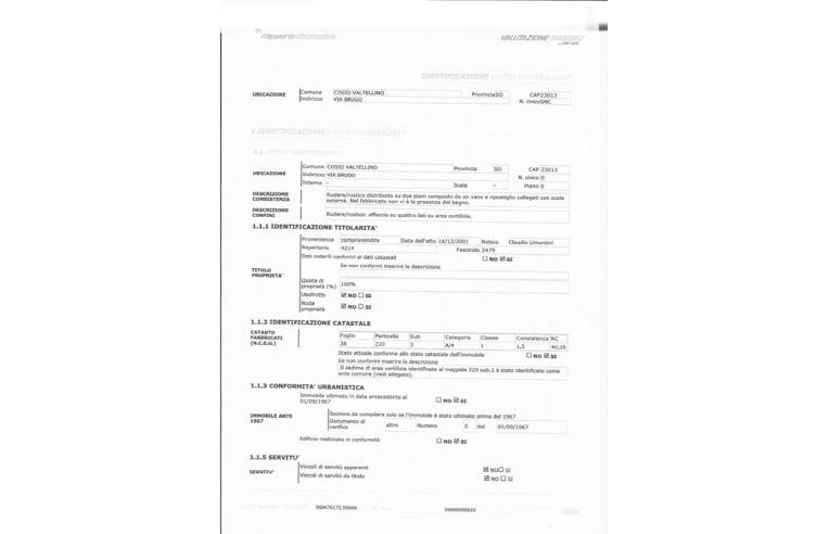 appartamento in vendita a Cosio Valtellino in zona Regoledo