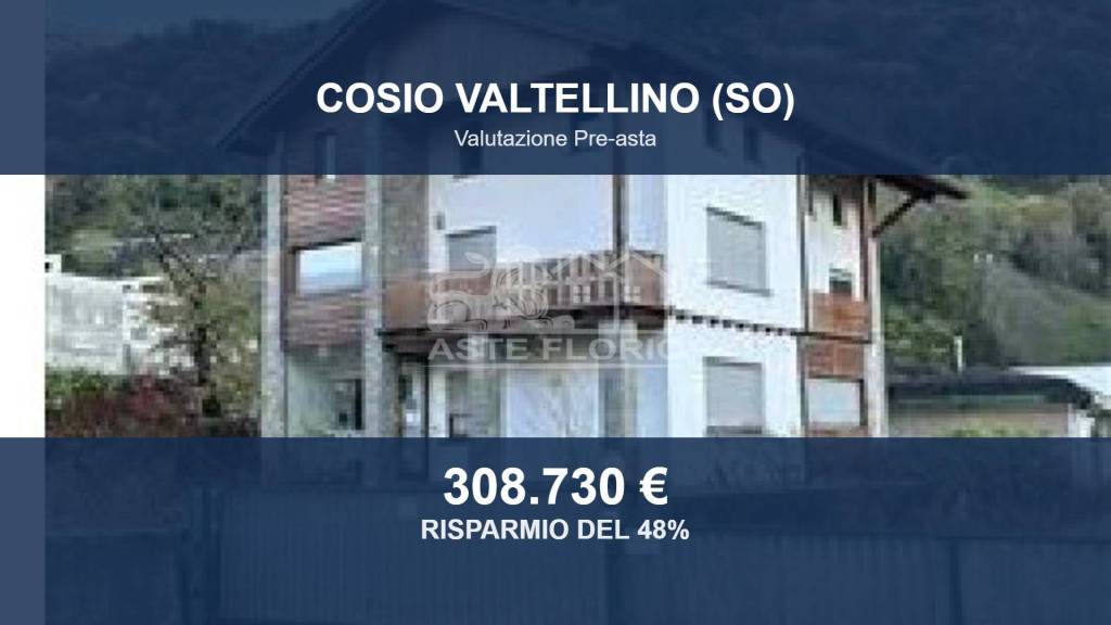 appartamento in vendita a Cosio Valtellino in zona Regoledo