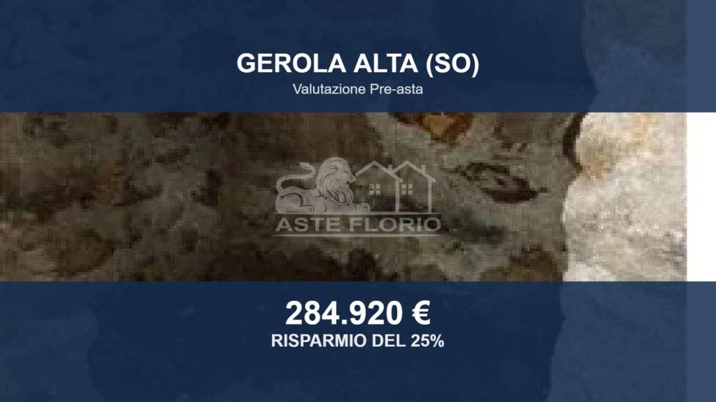 appartamento in vendita a Gerola Alta in zona Foppa