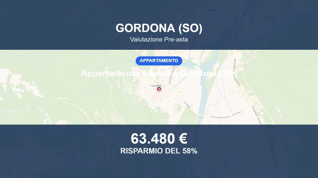 appartamento in vendita a Gordona